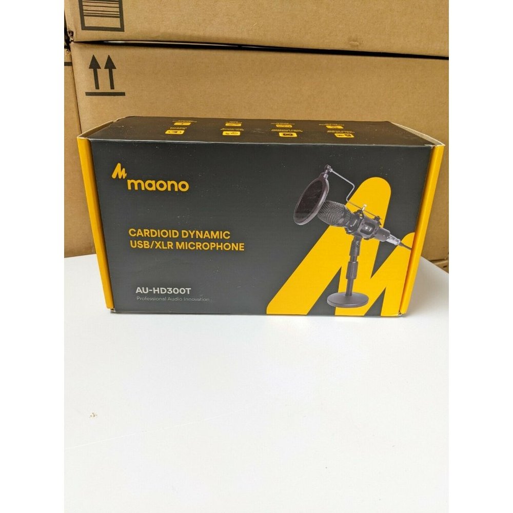 Maono AU-HD300T Cardioid Dynamic USB/XLR Microphone Brand new